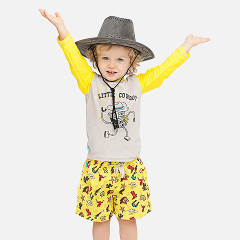Little Cow Boy UV Rash Vest