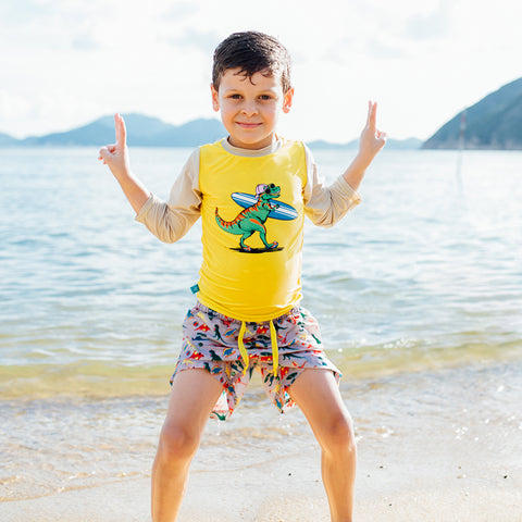 Dinosaur UV Rash Vest