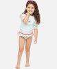 kids girls uv swimwear beachwear bikini upf 50+