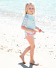 kids girls uv swimwear beachwear bikini upf 50+