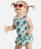 kids girls baby uv swimwear